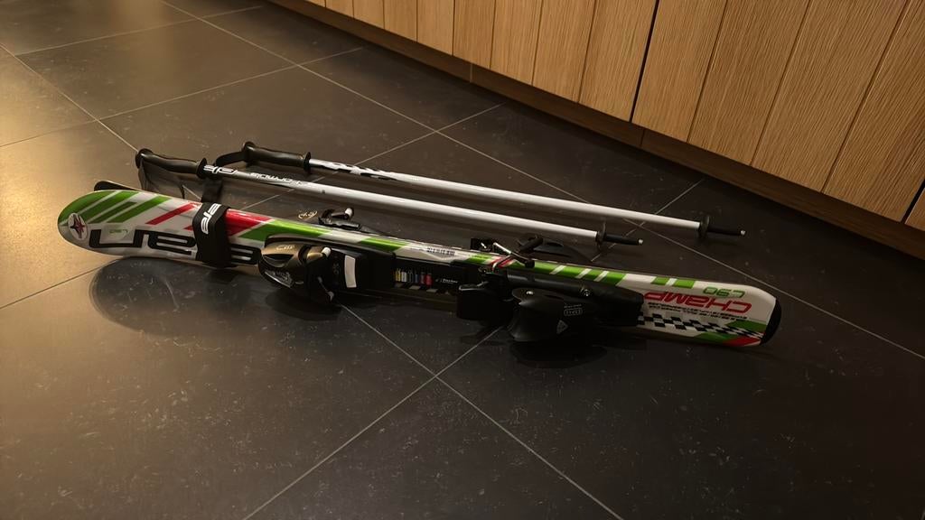 Ski’s voor kinderen, incl. stokken, Zo goed als nieuw, Minder dan 100 cm, Ophalen, Overige merken