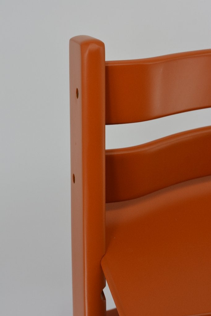 Stokke Tripp Trapp Lava Orange – Tripp Trapp stoel, Verzenden, Gebruikt, Meegroeistoel, Aanschuifbaar