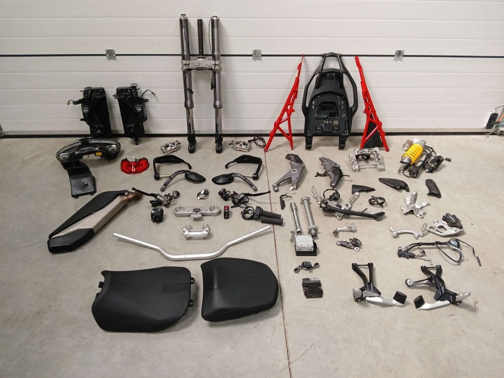 Ducati Multistrada V4 V4S onderdelen, Motoren, Niet ingevuld, Gebruikt, Niet ingevuld, Ophalen of Verzenden