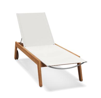 Chaise longue de jardin Gloster Solana, Enlèvement ou Envoi, Neuf, Bois de teck, Réglable