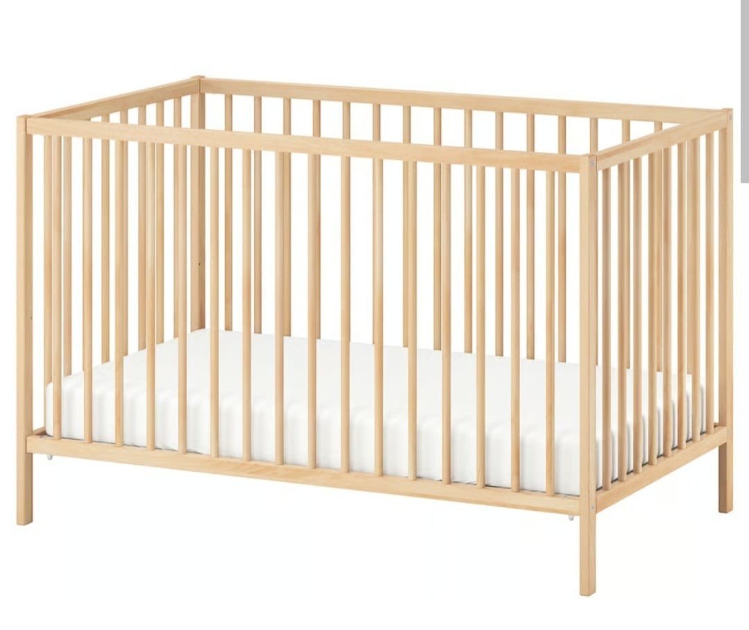Ikea SNIGLAR
Babybedje, beuken, 60x120 cm, Enlèvement