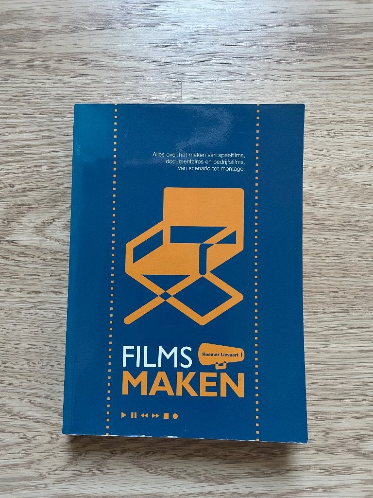 Boek Films maken - Roemer Lievaert, Ophalen of Verzenden, Gelezen, Niet van toepassing, Roemer Lievaert