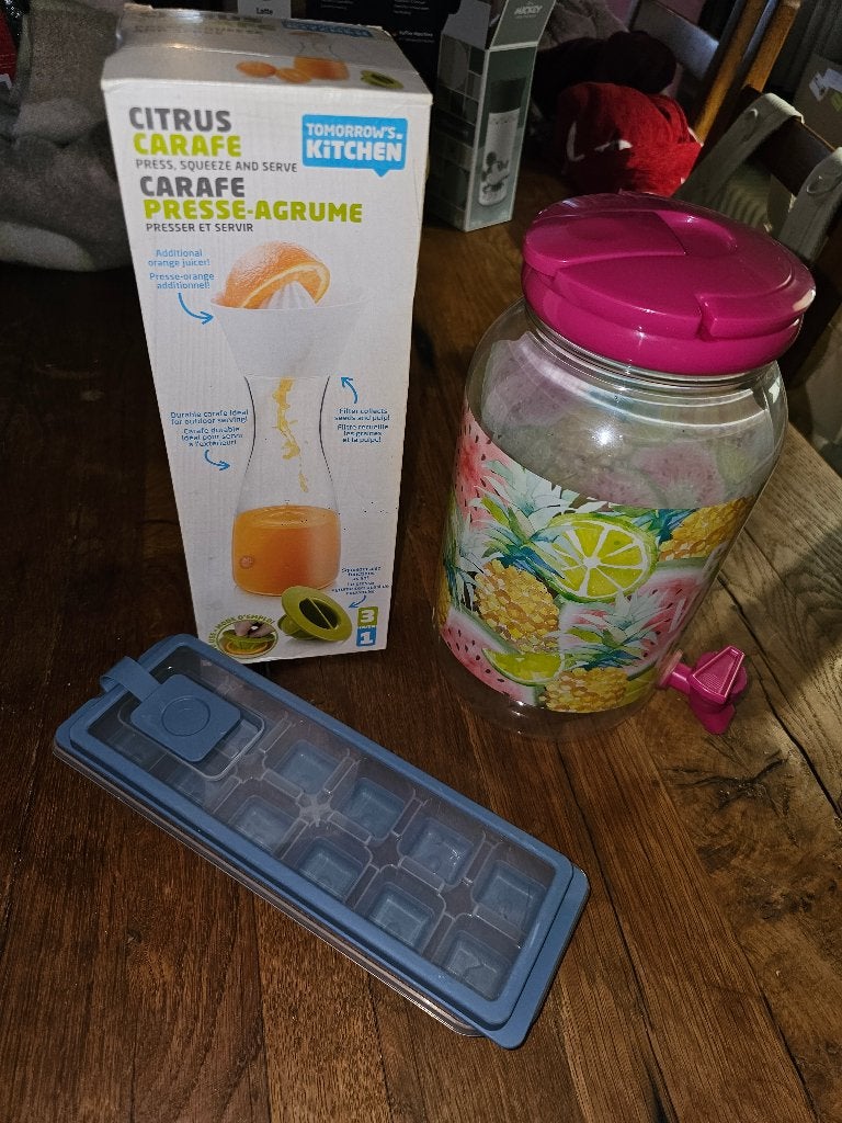 Fruit Perser Kan, Ophalen, Gebruikt, Handmatig, Citruspers