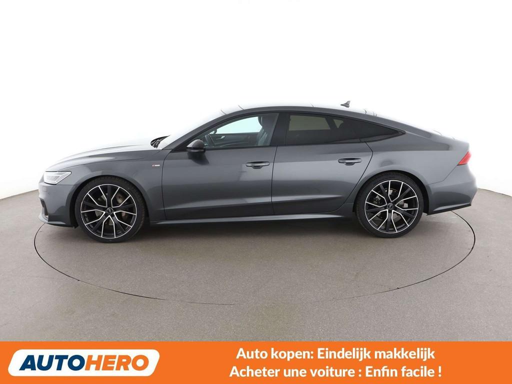 Audi A7 45 TDI Mild-Hybrid quattro S line (bj 2020), Auto's, Audi, Gebruikt, 170 kW, Leder, 192 g/km