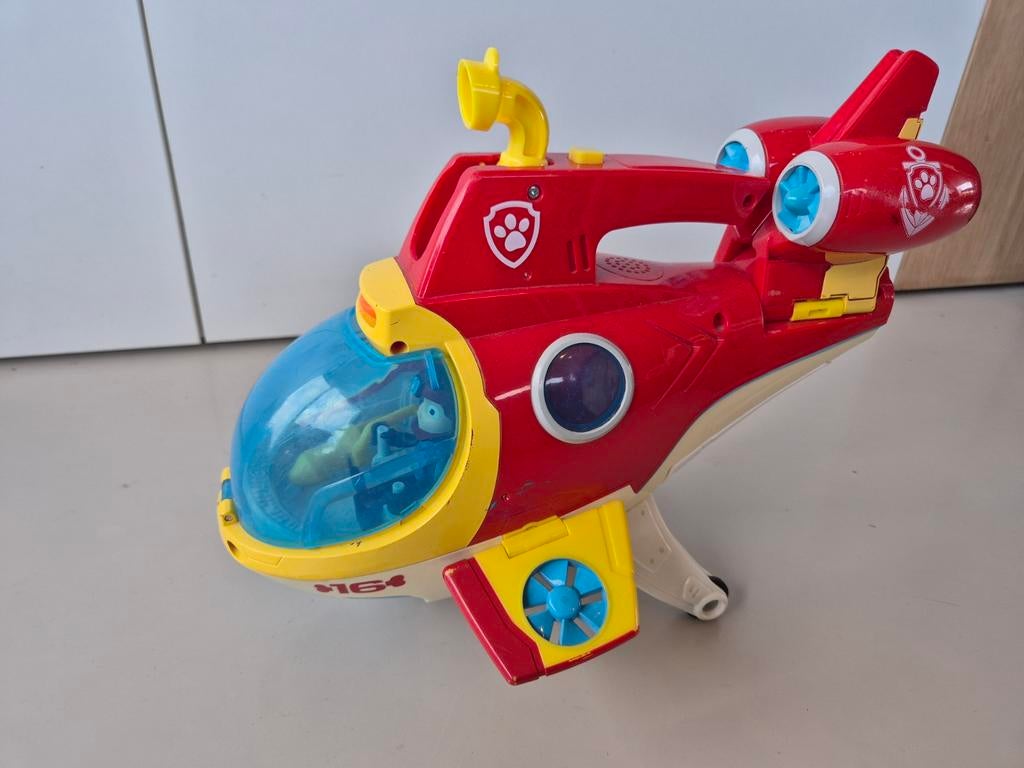 Paw Patrol Sub Patroller - onderzeeër, Ophalen