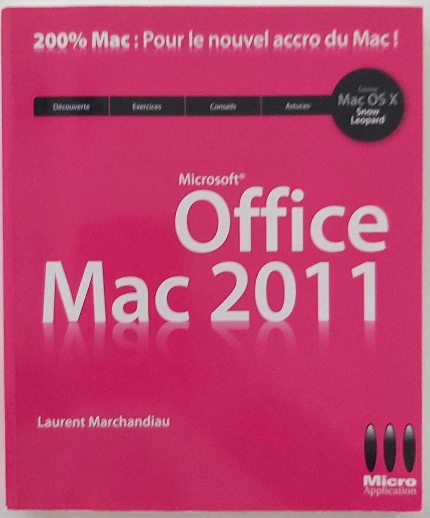 Office Mac 2011, Laurent Marchandiau, Besturingssystemen, Ophalen of Verzenden, Zo goed als nieuw