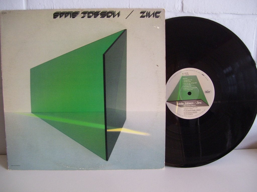 EDDIE JOBSON / ZINC  the green album, CD & DVD, Vinyles | Rock, Pressage original, Enlèvement ou Envoi, Rock progressif, Comme neuf