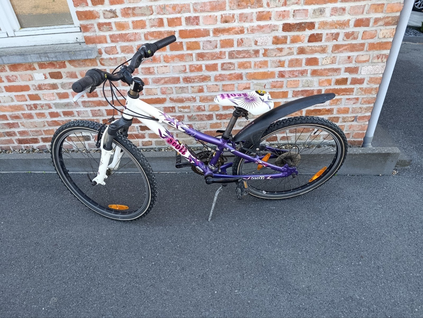 moutenbike 24 inch, Ophalen, 24 inch of meer, Staal, Velgrem