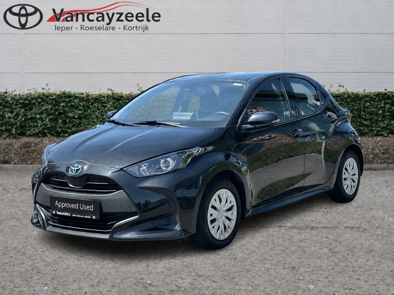 Toyota Yaris Dynamic+gps+cam+carplay+androidauto, Auto's, Toyota, Automaat, Zwart, Hybride Elektrisch/Benzine, Yaris