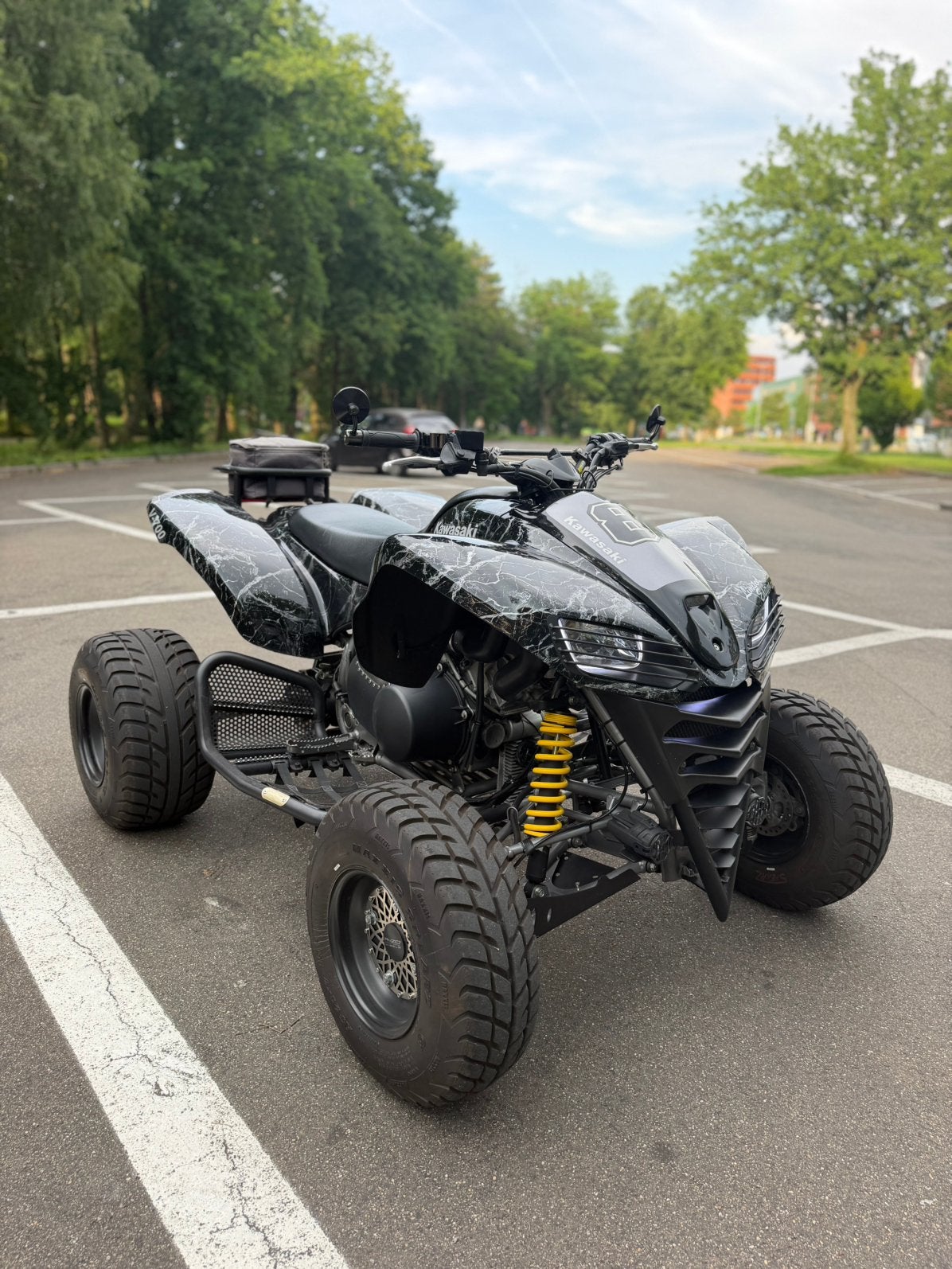 Kawasaki Kfx 700 Special Edition Black Marble, 700 cc, 12 t/m 35 kW