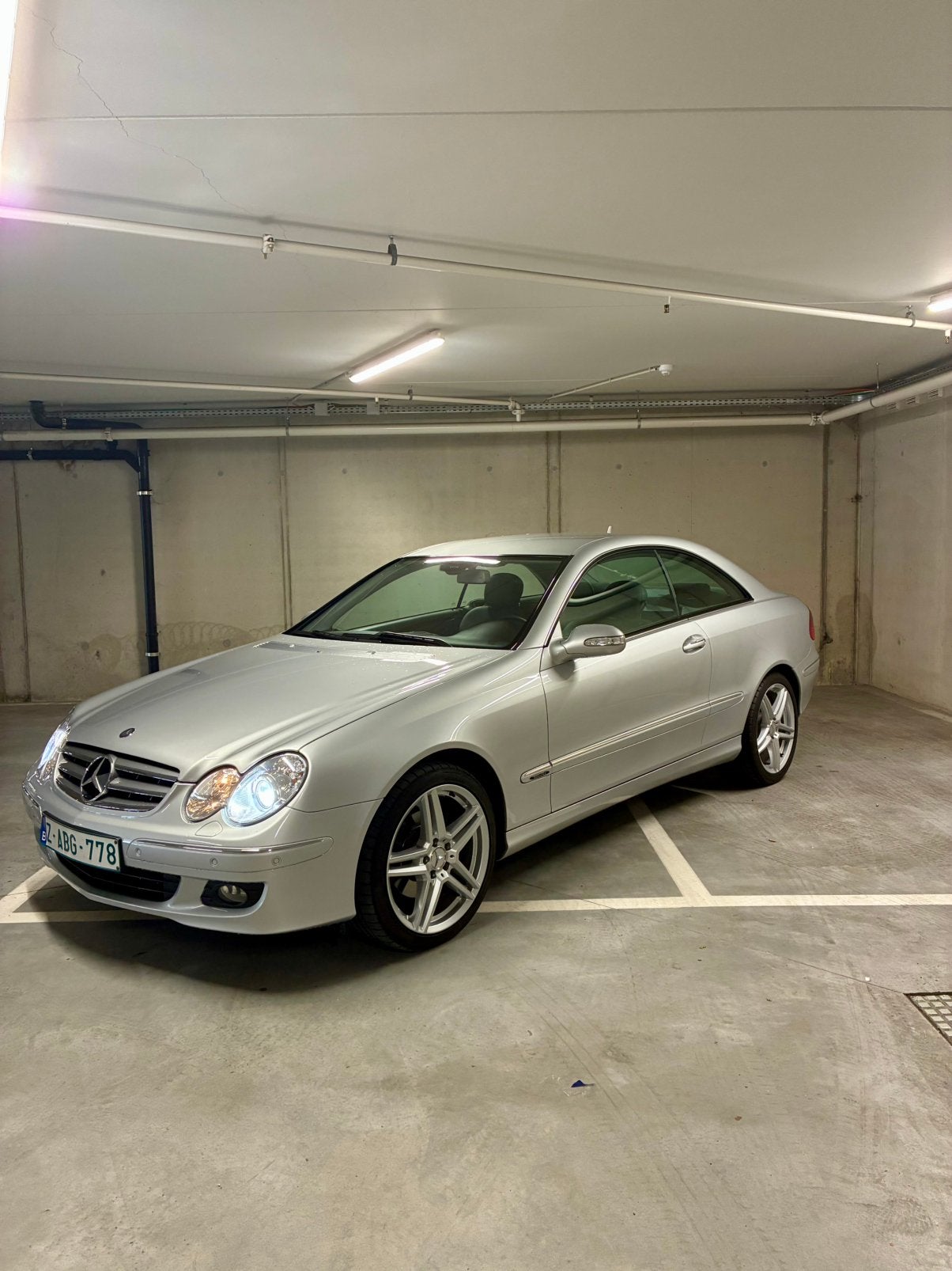 Mercedes clk 200 kompressor PERFECTE STAAT belgische wagen, Auto's, Automaat, 4 zetels, 135 kW, 4 cilinders