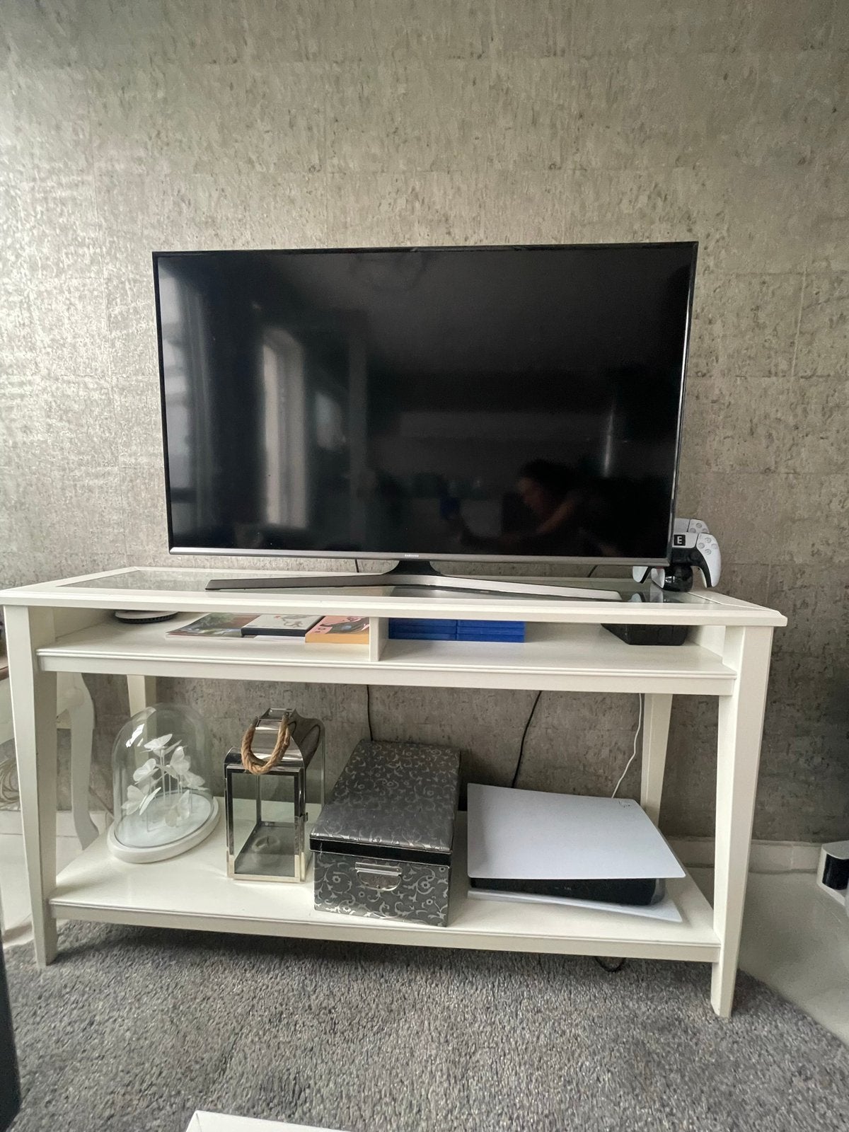 Bijzettafel, Ophalen, Kunststof, Gebruikt, 75 cm of meer