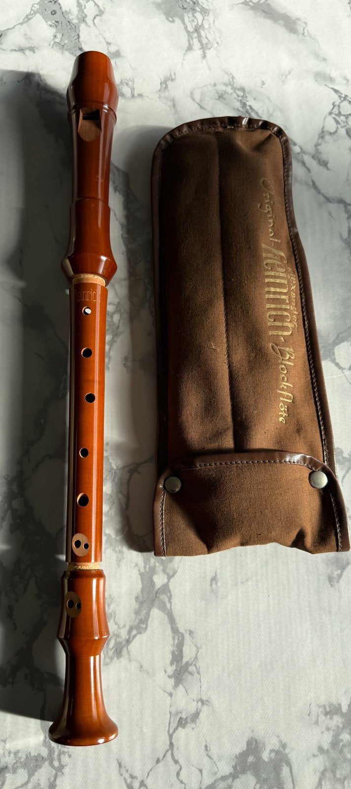 Altblokfluit, Musique & Instruments, Enlèvement ou Envoi, Neuf, Alto, Avec valise, étui ou housse