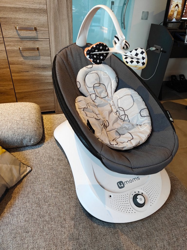 Fauteuil à bascule 4 Moms Mamaroo (avec coussin), Enlèvement, Utilisé, Siège de balançoire, Autres marques