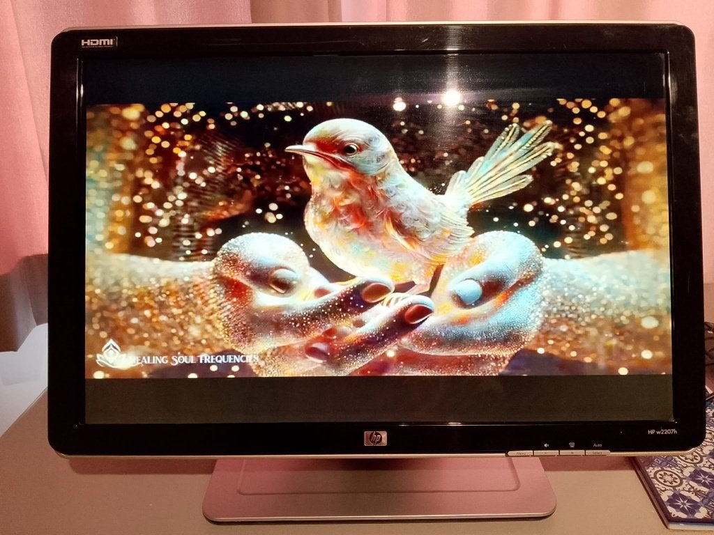 MONITOR HP w2207h 22" HDMI VGA audio usb haut parleur ::, Informatique & Logiciels, HDMI, Comme neuf, Enlèvement, HP
