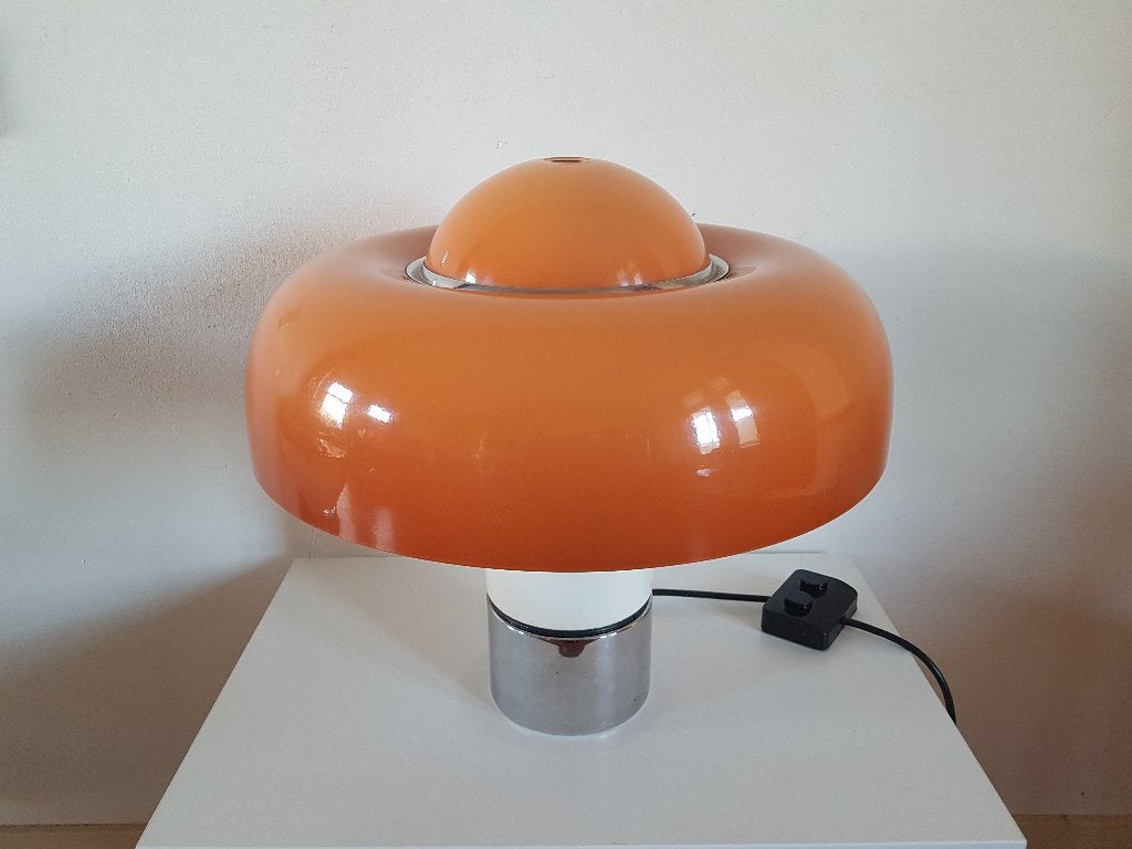 Guzzini Brumbury lamp Luigi Massoni, Overige merken, Ophalen of Verzenden, Kunststof, Gebruikt