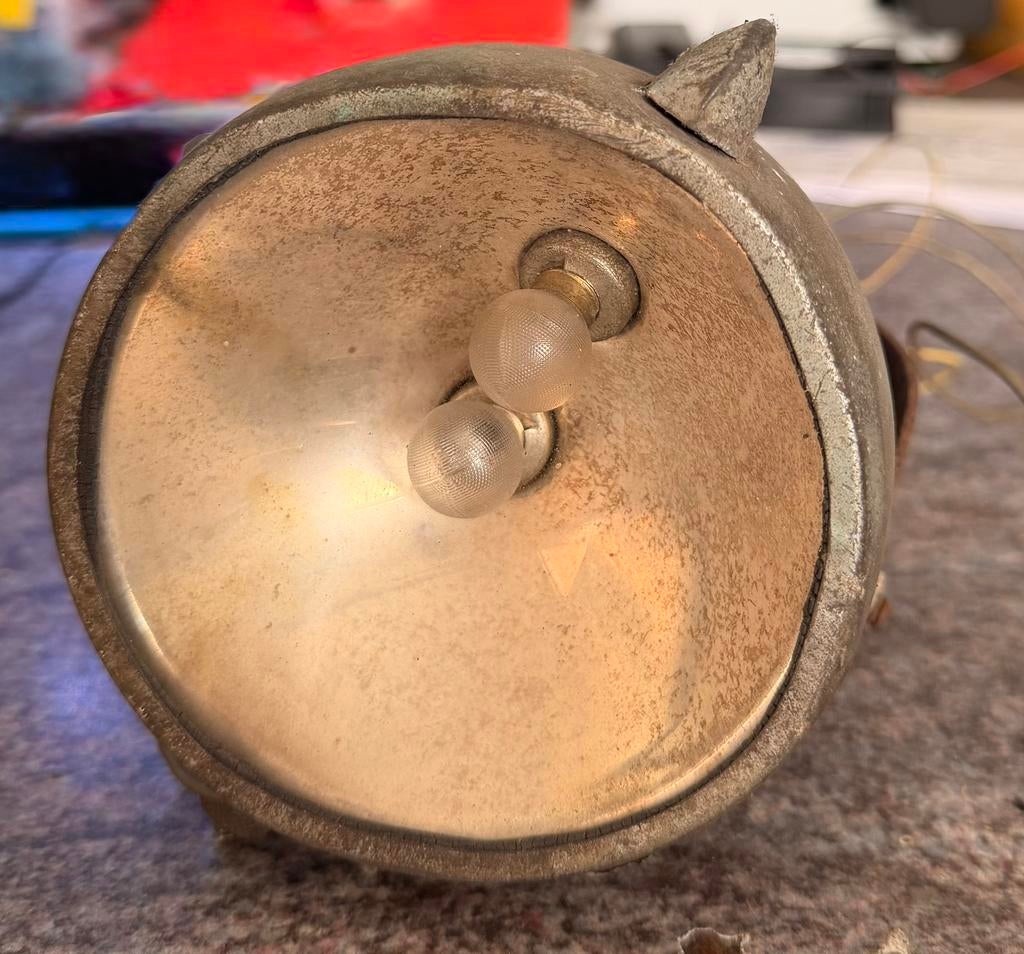 Lampe ancienne pour vielle moto, Enlèvement, Utilisé