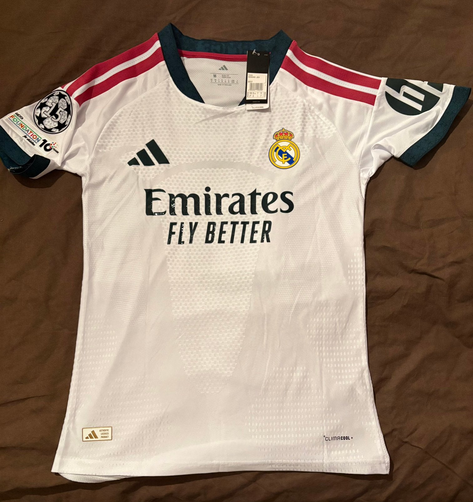 Real madrid shirt 26/27 Nr 5 Bellingham, Sports & Fitness, Football, Taille M, Enlèvement ou Envoi, Neuf, Maillot