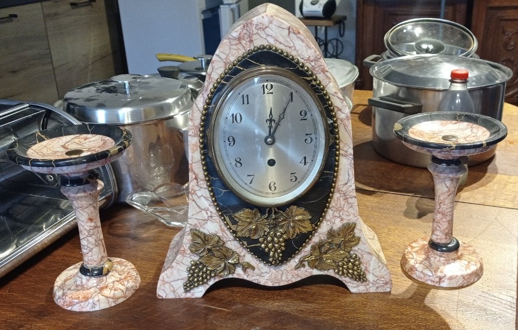 horloge/garniture de cheminée, Antiquités & Art, Enlèvement