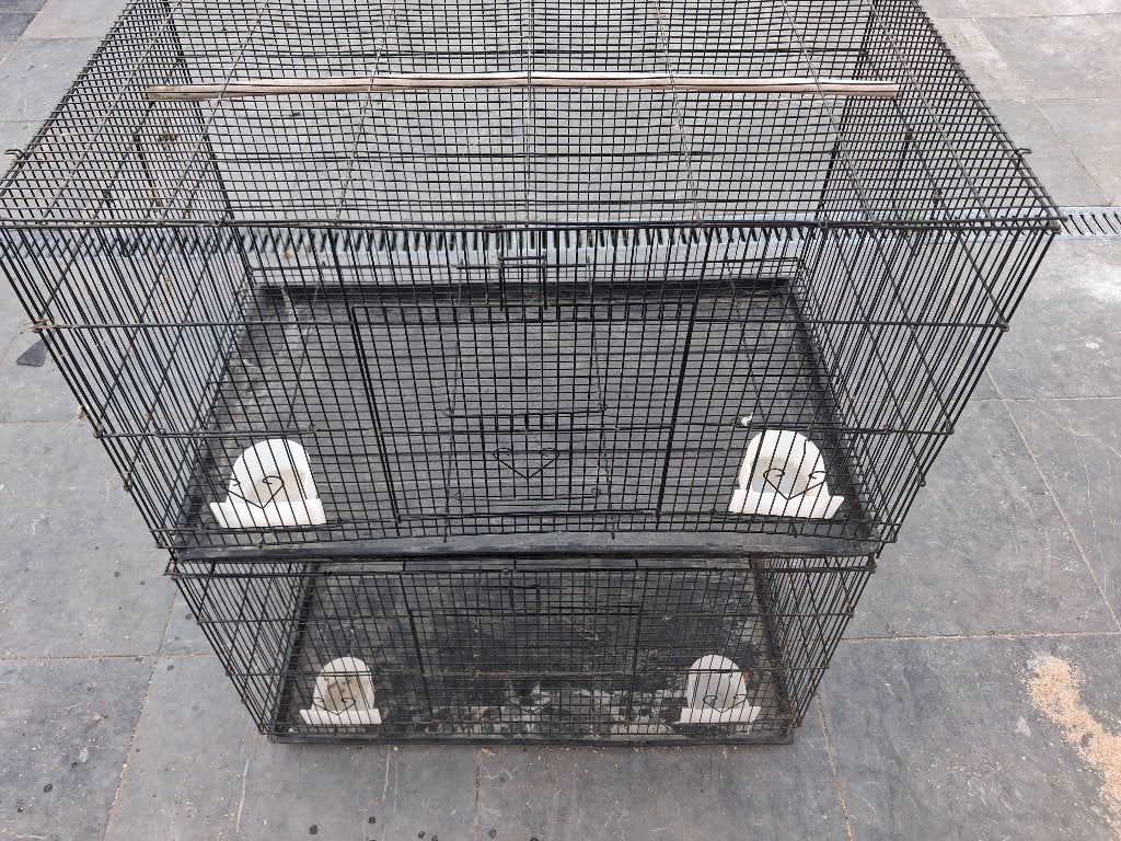 Draadkooi, Dieren en Toebehoren, Ophalen, Zo goed als nieuw, Metaal, Vogelkooi