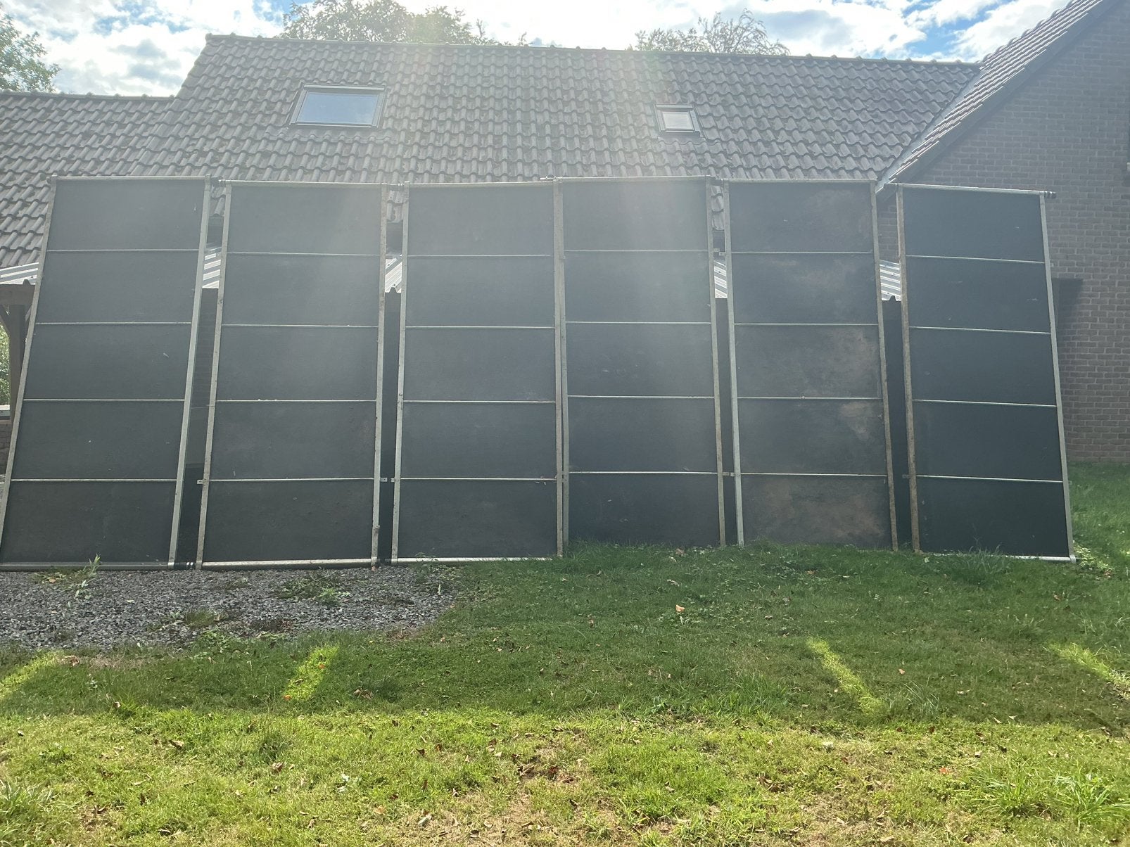 Panneaux solaire pour piscines, Enlèvement, Utilisé