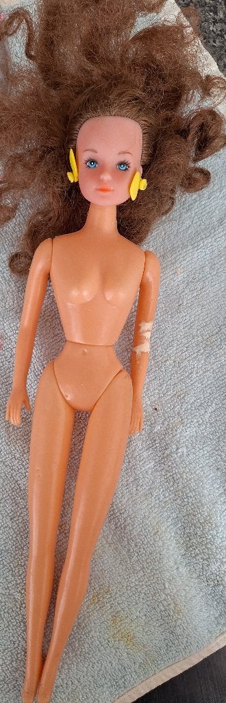 bruin haar naakt barbie, Ophalen of Verzenden, Zo goed als nieuw, Barbie