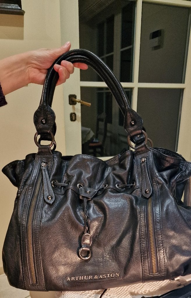 Handtas, Enlèvement ou Envoi, Comme neuf, Noir, Sac à main