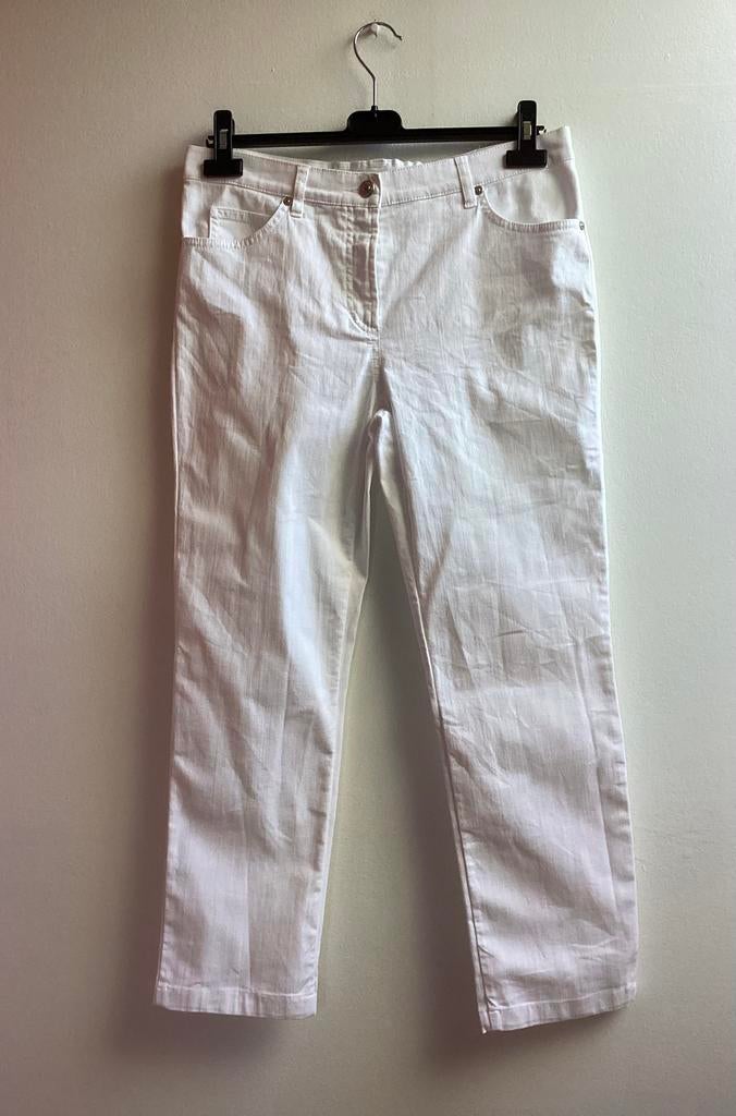 Witte jeans Gerry Weber 40, Maat 38/40 (M), Wit, Ophalen of Verzenden, Zo goed als nieuw