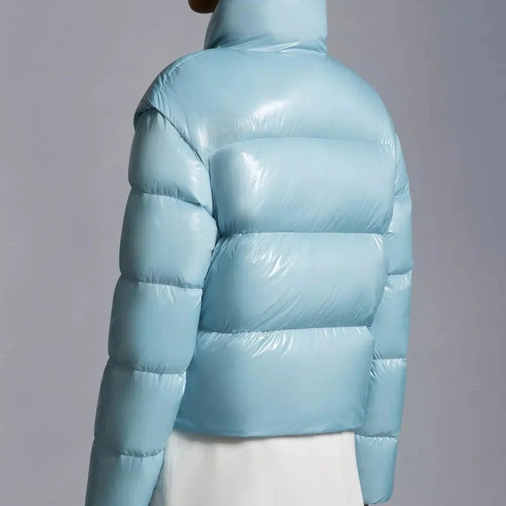 moncler blauw Almo medium, Vêtements | Femmes, Enlèvement ou Envoi, Comme neuf, Bleu