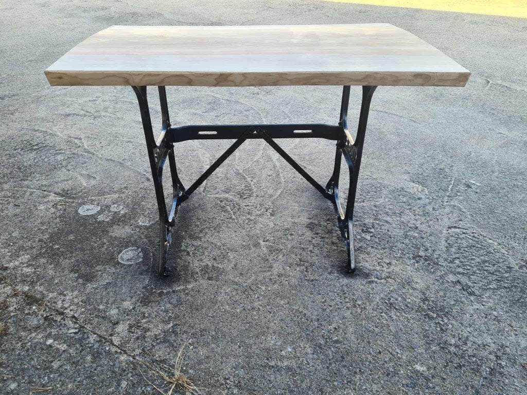 table bureau, Maison & Meubles, Autres types, Comme neuf, Industriel, Bois