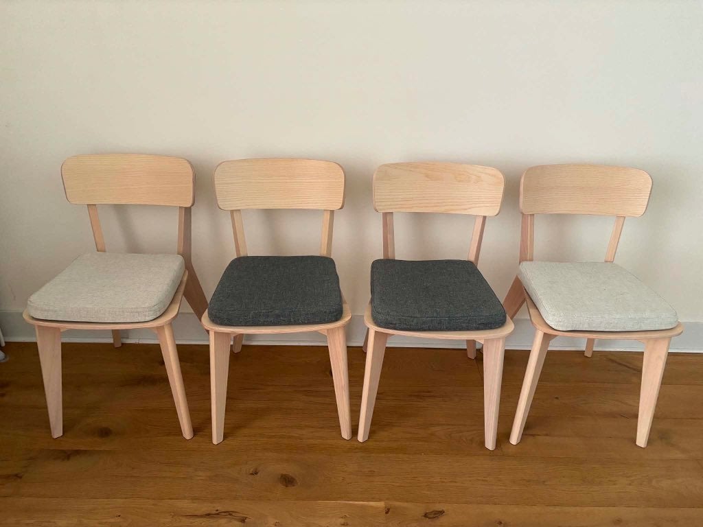 Lot de 4 chaises, Enlèvement