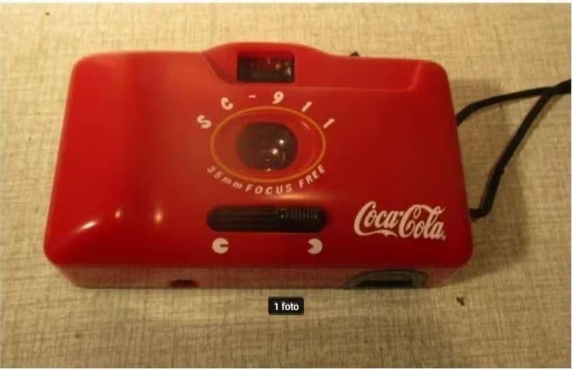 Prima 35mm Fototoestel van Coca-Cola, Audio, Tv en Foto, Ophalen of Verzenden, Zo goed als nieuw, Compact