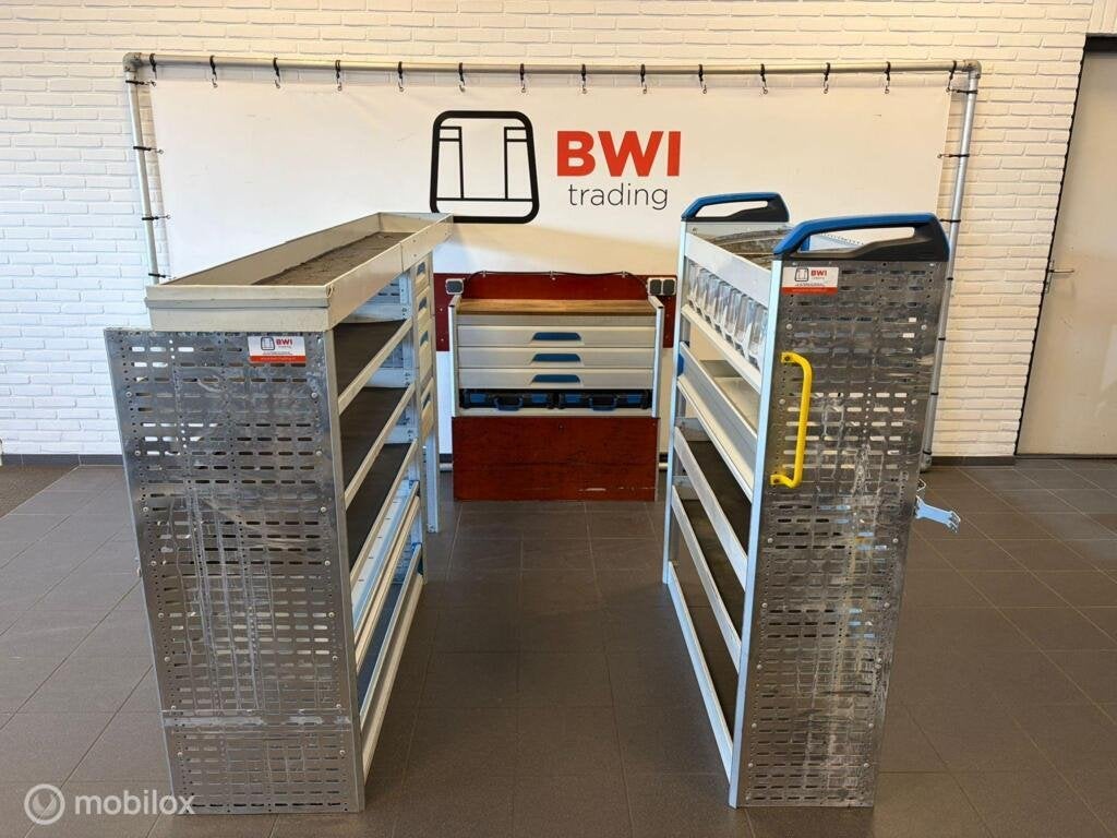Sortimo bedrijfswageninrichting set van drie / nette staat, Ophalen of Verzenden