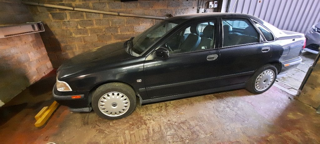 Volvo S40, Auto's, Volvo, Voorwielaandrijving, Stof, Zwart, Blauw