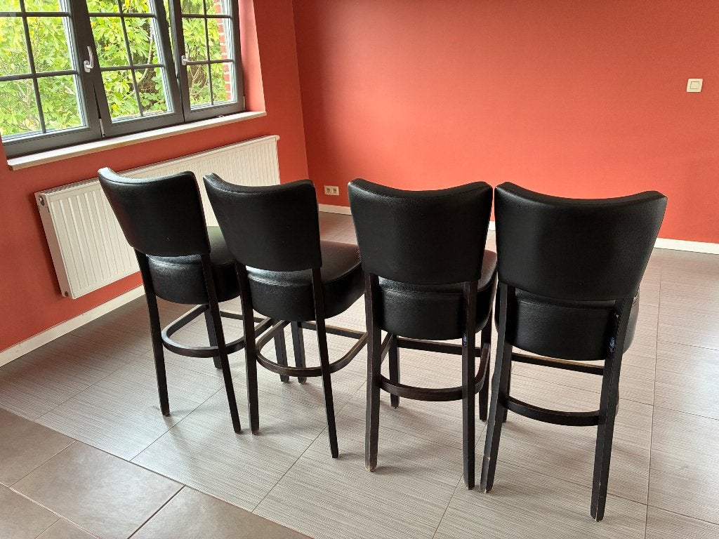 Tabourets hauts, Ophalen, Gebruikt, Hout
