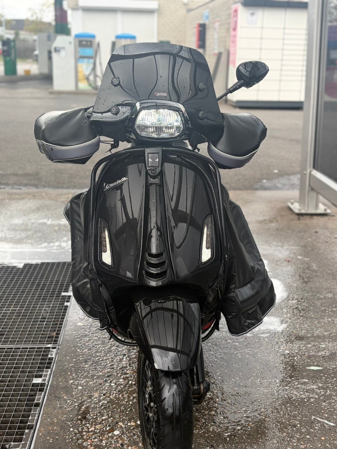 vespa sprint 2020, Enlèvement
