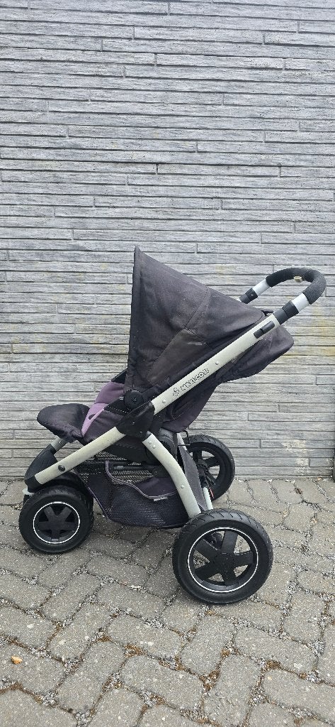 Maxi-Cosi kinderwagen + autostoel + meerijdplankje, Ophalen, Gebruikt, Maxi-Cosi, Verstelbare rugleuning