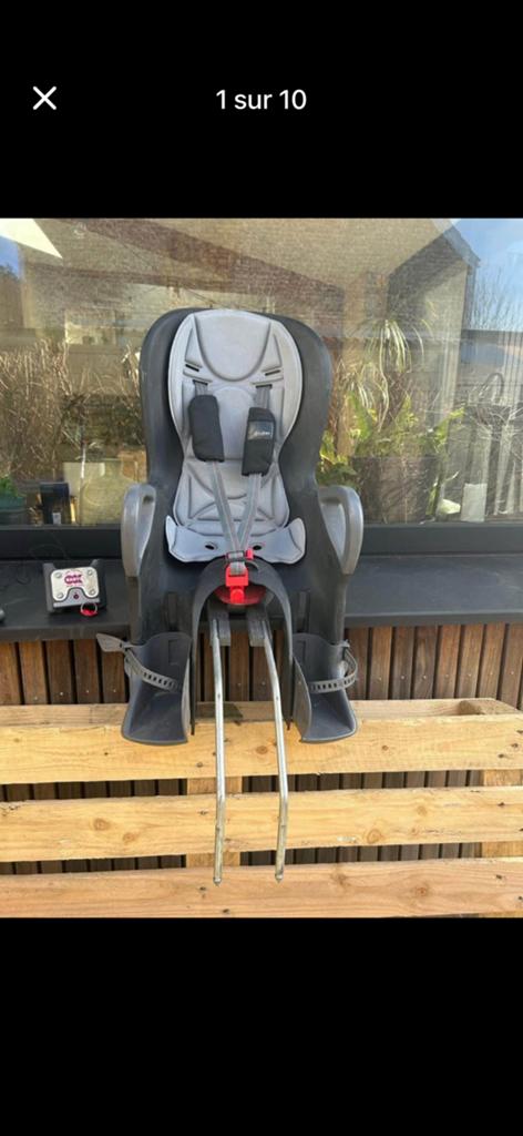 Siège enfant pour vélo, Vélos & Vélomoteurs, Accessoires vélo | Sièges de vélo, Comme neuf, Repose-pieds, Enlèvement