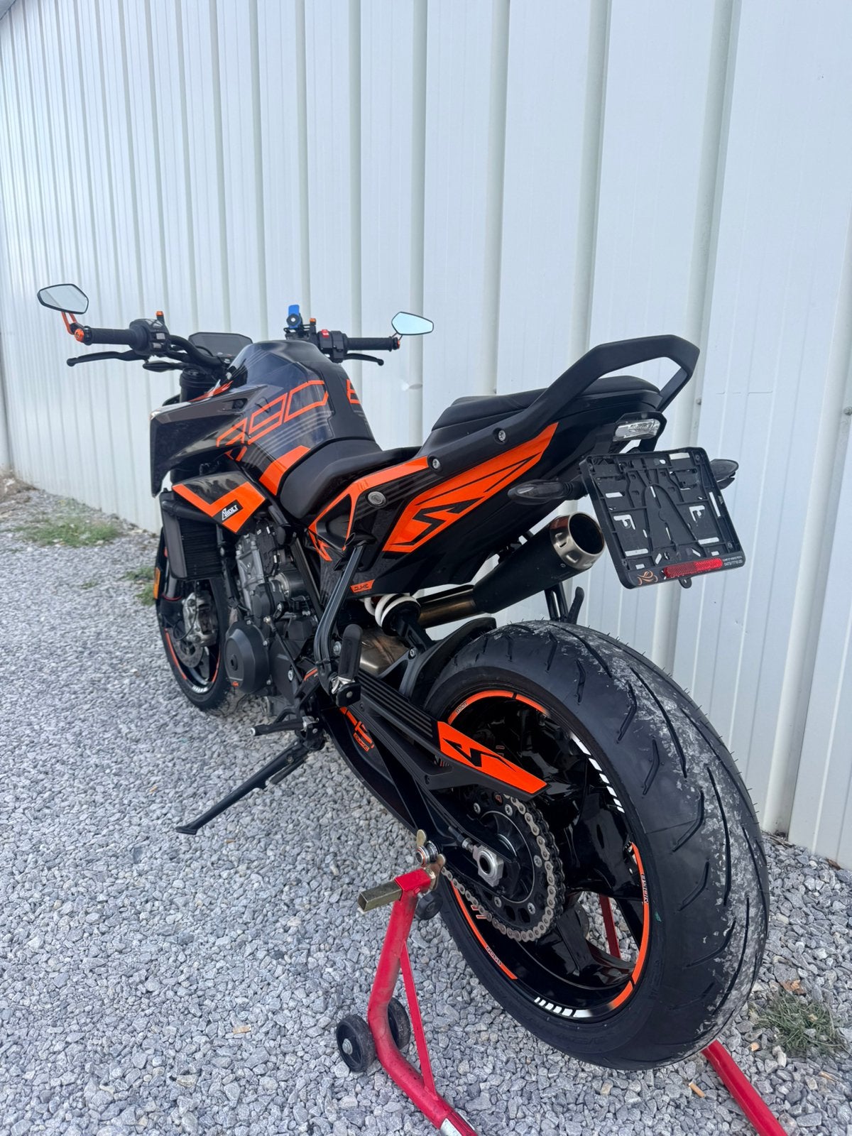 KTM Duke 890 2022, Motos, Permis Moto A, Entreprise, Plus de 35 kW, 2 cylindres