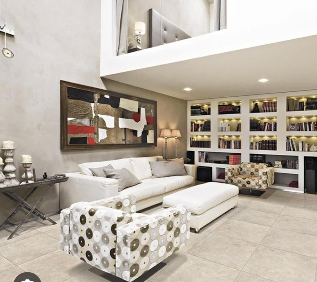 Tegels Keramisch Grey Soul Sand 900x900x9cm naturale, Doe-het-zelf en Bouw, Tegels, Ophalen, 60 cm of meer, Nieuw, 10 m² of meer