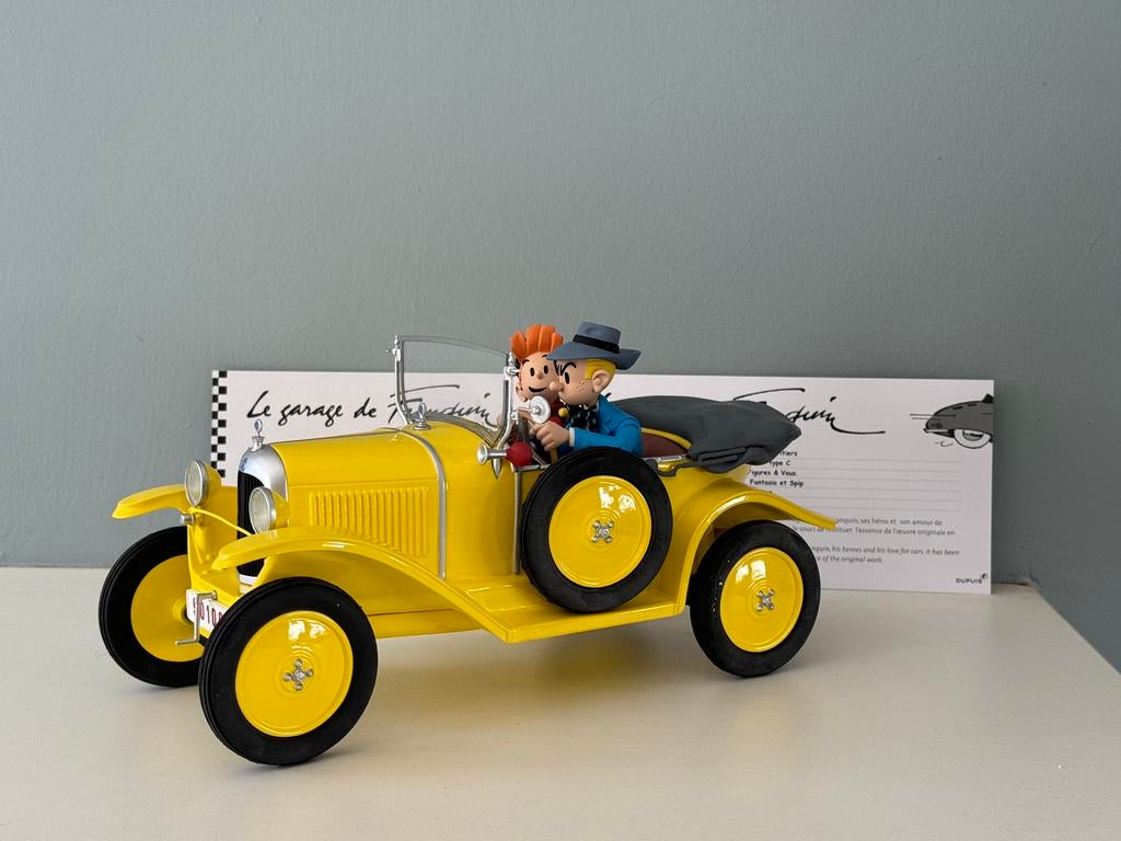 Citroen 5HP: The Franquin Garage - cijfers en jij, Ophalen of Verzenden, Kuifje, Zo goed als nieuw