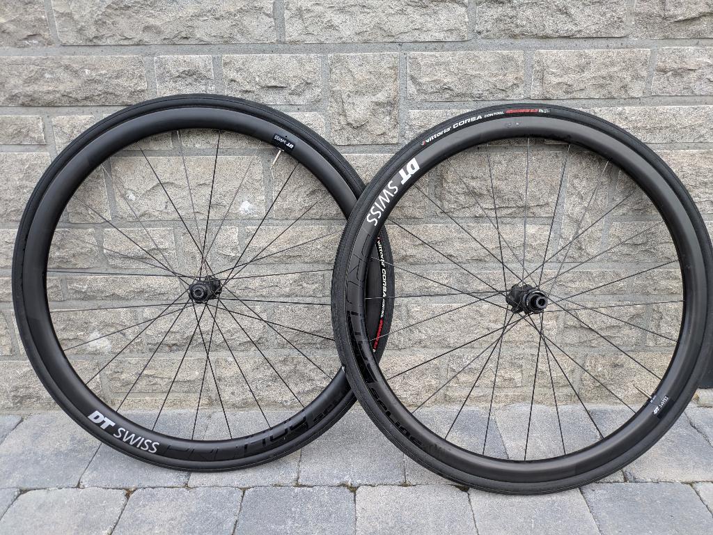 Dt swiss wielset, Ophalen, Gebruikt, Carbon