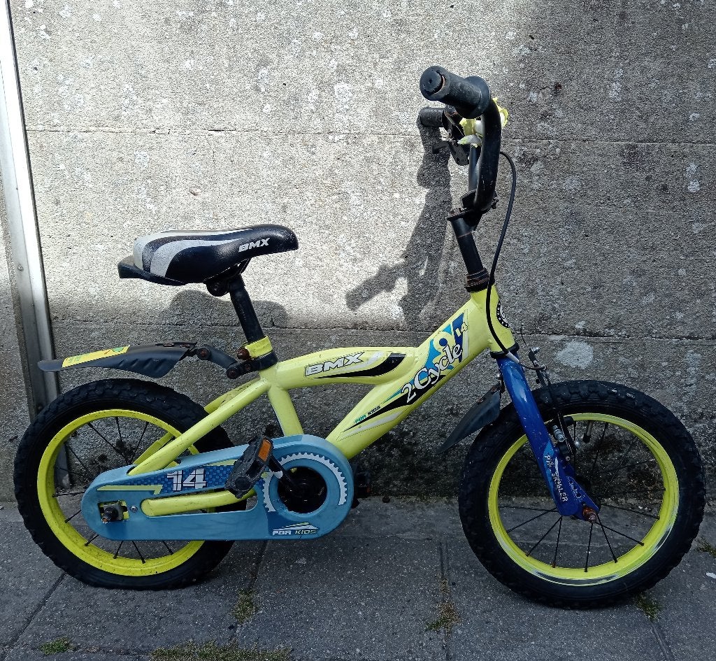 Te koop jongens fiets, Ophalen, Gebruikt
