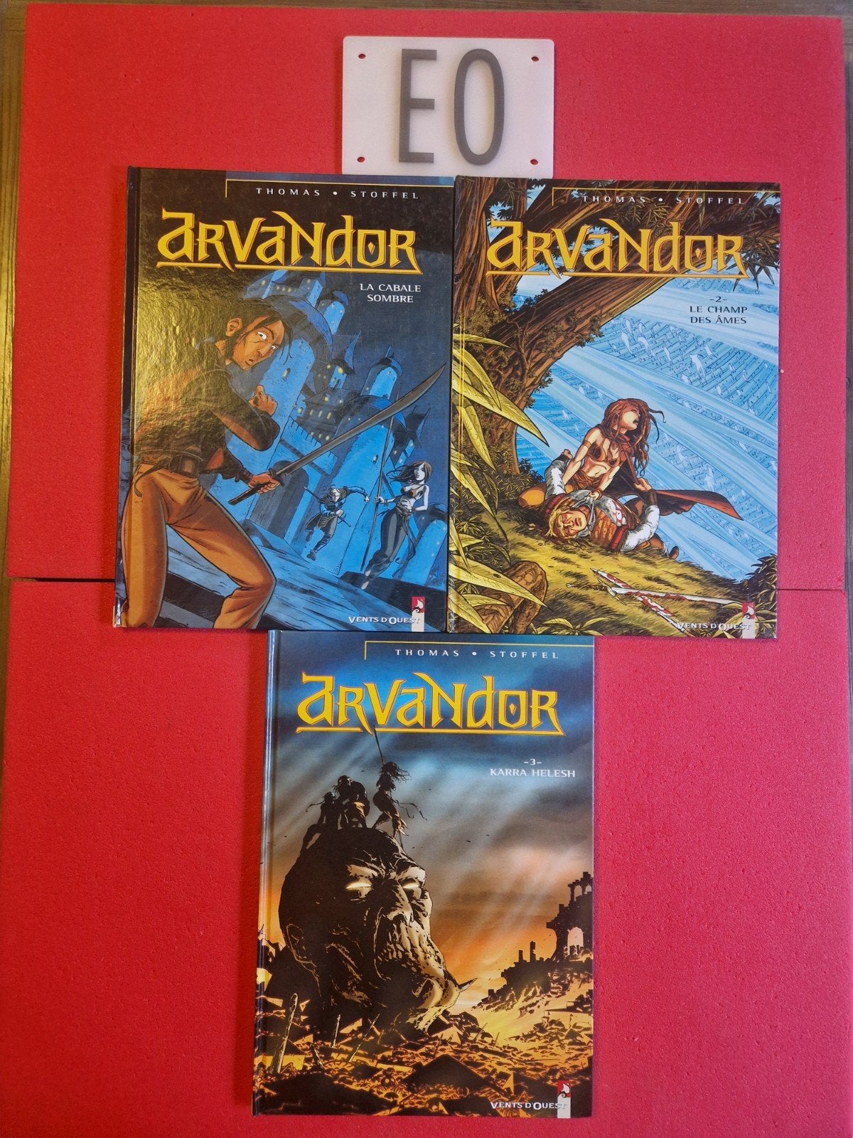lot de 3 bd arvandor 1 à 3,EO (intégrale de la série), Enlèvement ou Envoi