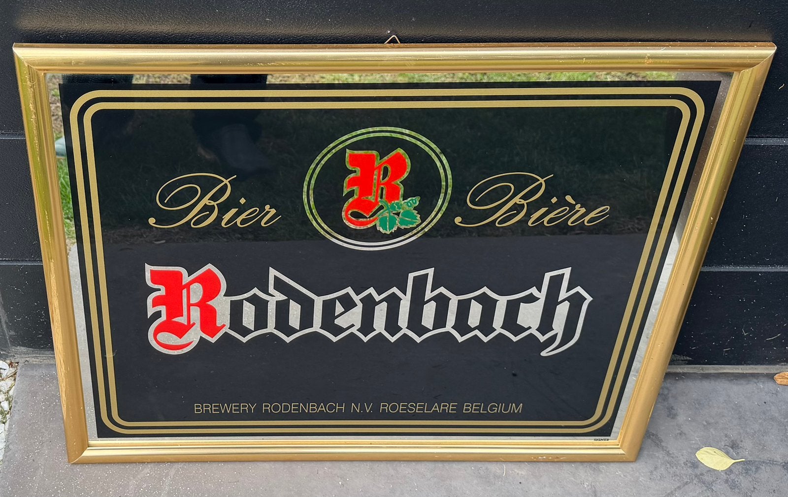 Spiegel Rodenbach, Enlèvement, Comme neuf, Panneau publicitaire