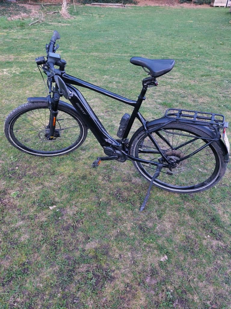 Speedpedelec XL Giant Explore E+ 1Pro GTS 45 km/u XL Black, Vélos & Vélomoteurs, 50 km par batterie ou plus, 59 cm ou plus, Enlèvement