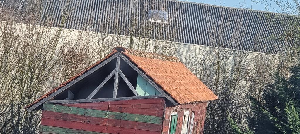 Dakpannen, Ophalen, Gebruikt, Steen of Klei, 15 m² of meer