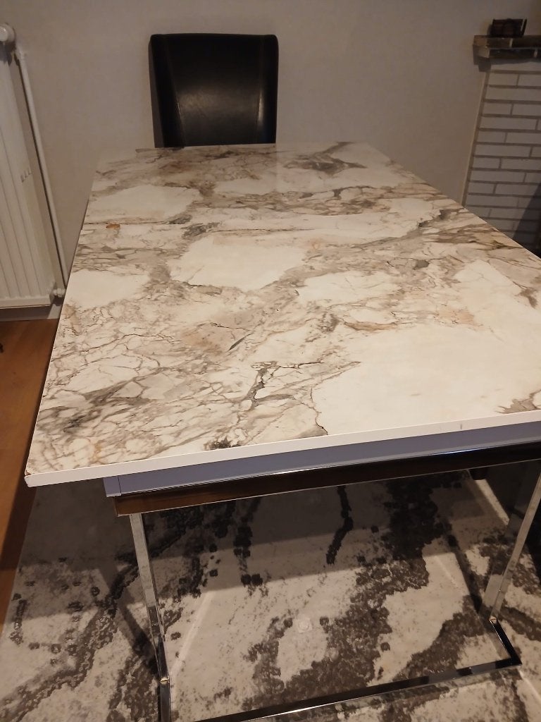 Eettafel GRATIS, Ophalen, Gebruikt, Rechthoekig
