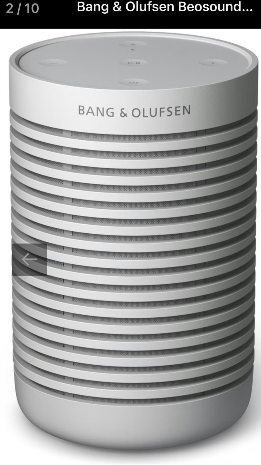 Haut-parleur Bluetooth Beosound Bang & Olufson, Bluetooth, Enlèvement ou Envoi, Comme neuf, Bang & Olufsen