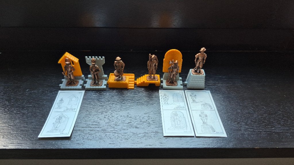 Metal  EU 1996 Gardes Suisses K96 N 74 - 79 + 3 Bpz, Enlèvement ou Envoi, Comme neuf, Figurines